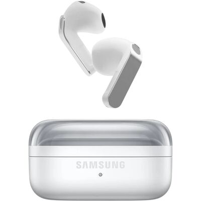 Auriculares Bluetooth Galaxy Buds 4 (Blanco) - SAMSUNG Auriculares Bluetooth Galaxy Buds 4 (Blanco) - SAMSUNG
