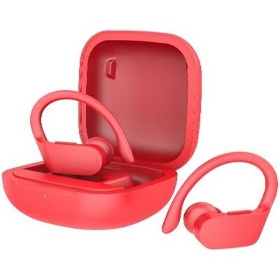 Auriculares Deportivos TWS Bluetooth 5.0 (Rojo) - DAEWOO Auriculares Deportivos TWS Bluetooth 5.0 (Rojo) - DAEWOO