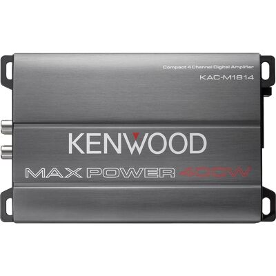 Amplificador automático de 4 canales de 400 W - KENWOOD Amplificador automático de 4 canales de 400 W - KENWOOD