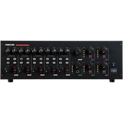 Amplificador de 5 Canales y 4 Zonas con Matriz de 60W RMS - FONESTAR Amplificador de 5 Canales y 4 Zonas con Matriz de 60W RMS - FONESTAR
