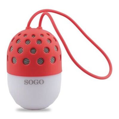 SOGO ALT-SS-8245-R - Altavoz Bluetooth Inalámbrico - Alcance 10 m SOGO ALT-SS-8245-R - Altavoz Bluetooth Inalámbrico - Alcance 10 m