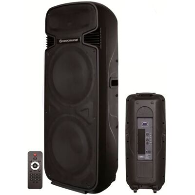 Altavoz Pro500 de 1500 W con batería de la serie Pro - COOLSOUND Altavoz Pro500 de 1500 W con batería de la serie Pro - COOLSOUND