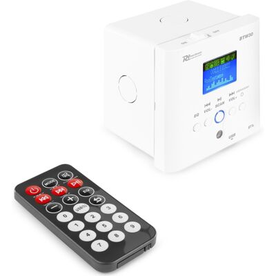 Amplificador de pared con lector Bluetooth/USB/FM (BTW30) - Power Dynamics Amplificador de pared con lector Bluetooth/USB/FM (BTW30) - Power Dynamics