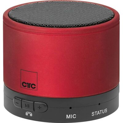 CLATRONIC Altavoz portátil Bluetooth (Rojo) - CTC CLATRONIC Altavoz portátil Bluetooth (Rojo) - CTC