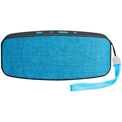 Altavoz Portátil con Bluetooth BT 130 6W (Azul) - LENCO Altavoz Portátil con Bluetooth BT 130 6W (Azul) - LENCO