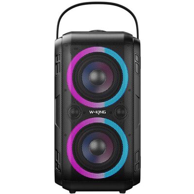Altavoz Bluetooth Portátil 80W T9-2 (Negro) - W-KING Altavoz Bluetooth Portátil 80W T9-2 (Negro) - W-KING