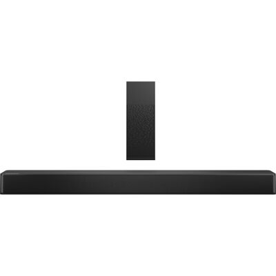Barra de Sonido + Subwoofer 2.1 Canales Bluetooth 240W HS2100 (Negro) - HISENSE Barra de Sonido + Subwoofer 2.1 Canales Bluetooth 240W HS2100 (Negro) - HISENSE