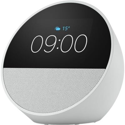 Altavoz inteligente Echo Spot (2024) Blanco - AMAZON Altavoz inteligente Echo Spot (2024) Blanco - AMAZON