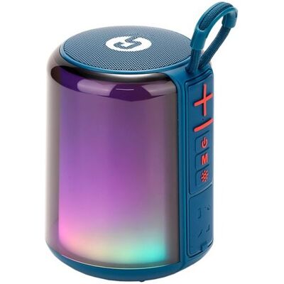 Altavoz Bluetooth portátil Light Boom de 5 W (azul) - COOLSOUND Altavoz Bluetooth portátil Light Boom de 5 W (azul) - COOLSOUND