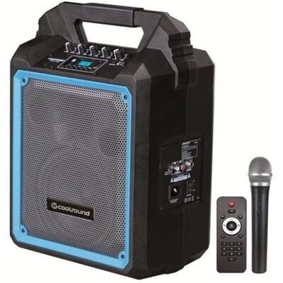 Altavoz portátil amplificado Pro200 de 6,5" y 200 W con batería y micrófono Pro Cool Series - COOLSOUND Altavoz portátil amplificado Pro200 de 6,5" y 200 W con batería y micrófono Pro Cool Series - COOLSOUND