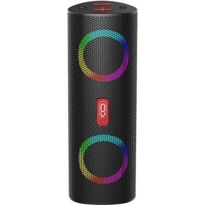 Altavoz Bluetooth F43BK RGB portátil 2x 5W (negro) - XO Altavoz Bluetooth F43BK RGB portátil 2x 5W (negro) - XO