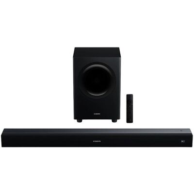 Barra de sonido Xiaomi Pro de 2.1 canales y 300 W con subwoofer (negra) Barra de sonido Xiaomi Pro de 2.1 canales y 300 W con subwoofer (negra)