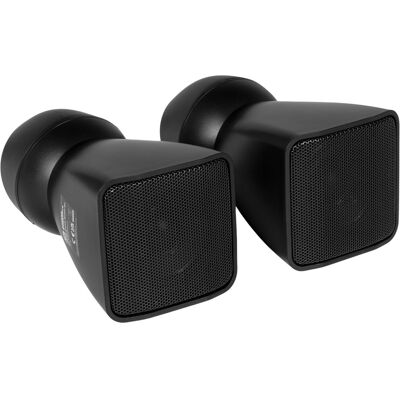 Paquete 2x Altavoces Pasivos Negros 2,5" 10W RMS 100V/8ohmios (BSX30B) - POWER DYNAMICS Paquete 2x Altavoces Pasivos Negros 2,5" 10W RMS 100V/8ohmios (BSX30B) - POWER DYNAMICS