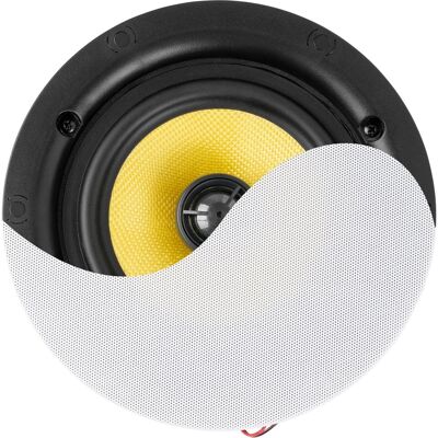 POWER DYNAMICS Altavoz de Techo de Perfil Bajo 2 Vías 6,5" 60W (KVCS6) - POWER DINAMICS POWER DYNAMICS Altavoz de Techo de Perfil Bajo 2 Vías 6,5" 60W (KVCS6) - POWER DINAMICS