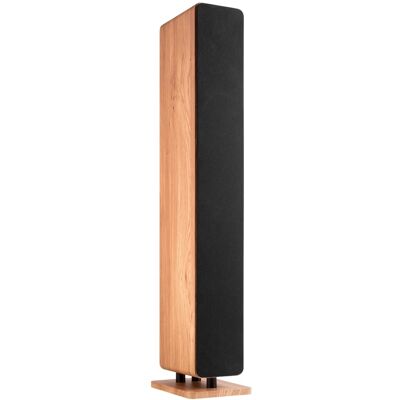 Altavoz Pasivo de Torre "ARCO" 4x 3" 160W (Madera Clara) - AUDIZIO Altavoz Pasivo de Torre "ARCO" 4x 3" 160W (Madera Clara) - AUDIZIO