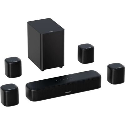 Barra de sonido + Subwoofer Aura A40 7.1 Canales (Negro) - ULTIMEA Barra de sonido + Subwoofer Aura A40 7.1 Canales (Negro) - ULTIMEA