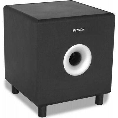 Fenton Subwoofer activo negro de 8 pulgadas - Subwoofer Fenton Subwoofer activo negro de 8 pulgadas - Subwoofer