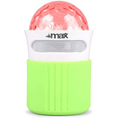 Mini altavoz portátil LED Efectos RGB con reproductor FM, MiniSD, MP3, AUX y Bluetooth (MX2) - MAX Mini altavoz portátil LED Efectos RGB con reproductor FM, MiniSD, MP3, AUX y Bluetooth (MX2) - MAX