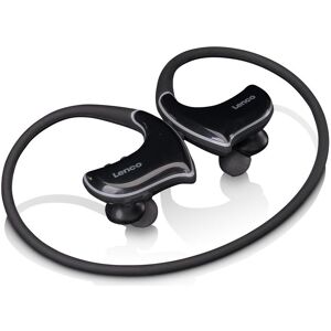 Auriculares Bluetooth impermeables con reproductor de MP3 4GB (Negro) - LENCO Auriculares Bluetooth impermeables con reproductor de MP3 4GB (Negro) - LENCO