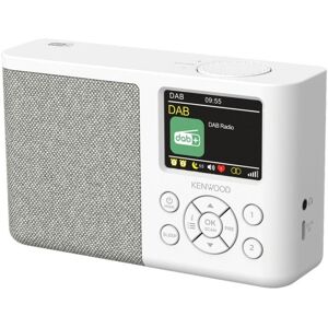 Radio portátil Bluetooth DAB+/FM CR-M33DAB-W (blanca) - KENWOOD Radio portátil Bluetooth DAB+/FM CR-M33DAB-W (blanca) - KENWOOD