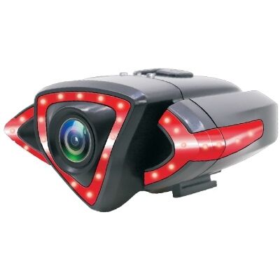 Cámara de acción Wi-Fi Full HD 1080p + luz trasera para bicicleta (RIDECAM HD) - ISNATCH Cámara de acción Wi-Fi Full HD 1080p + luz trasera para bicicleta (RIDECAM HD) - ISNATCH