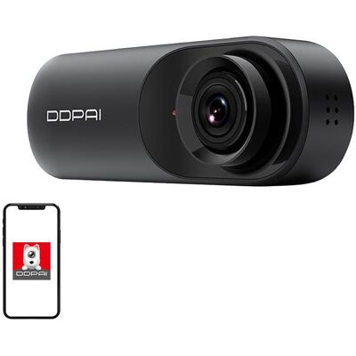 Cámara para salpicadero Mola N3 Pro con GPS, WiFi, 2,5 K, FHD, grabadora de vídeo y cámara trasera - DDPAI Cámara para salpicadero Mola N3 Pro con GPS, WiFi, 2,5 K, FHD, grabadora de vídeo y cámara trasera - DDPAI