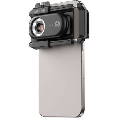 Lente 150x para Smartphone APL-MS150 - APEXEL Lente 150x para Smartphone APL-MS150 - APEXEL