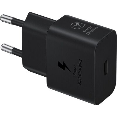 EP-T2510 Cargador USB-C Universal Carga Rápida 25W (Negro) - SAMSUNG EP-T2510 Cargador USB-C Universal Carga Rápida 25W (Negro) - SAMSUNG