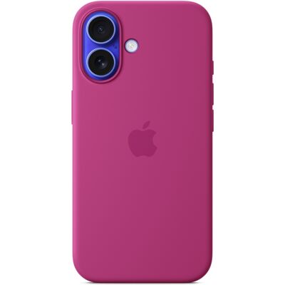Funda de silicona para iPhone 16 con MagSafe (fucsia) - APPLE Funda de silicona para iPhone 16 con MagSafe (fucsia) - APPLE