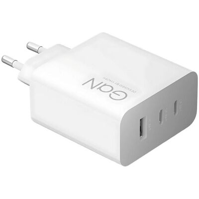 Cargador HyperCharge 2x USB-C + 1x USB-A 90W (Blanco) - XIAOMI Cargador HyperCharge 2x USB-C + 1x USB-A 90W (Blanco) - XIAOMI