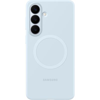 Funda Magnética de Silicona para Galaxy S26+ (Azul Claro) - SAMSUNG Funda Magnética de Silicona para Galaxy S26+ (Azul Claro) - SAMSUNG
