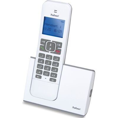 Teléfono Inalámbrico PDX-8400TE (Blanco) - PROFOON Teléfono Inalámbrico PDX-8400TE (Blanco) - PROFOON