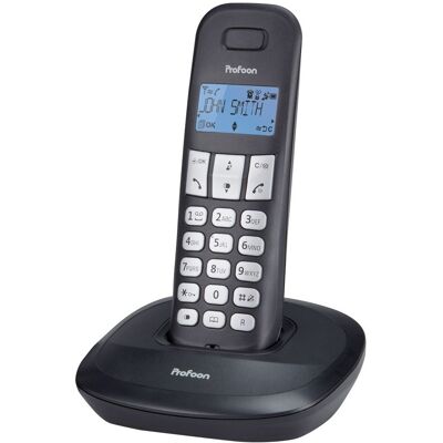 Teléfono Inalámbrico PDX-1100 (Negro) - PROFOON Teléfono Inalámbrico PDX-1100 (Negro) - PROFOON