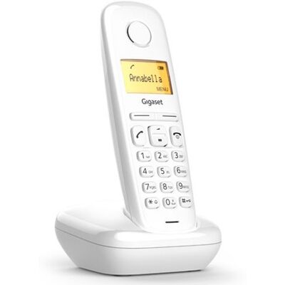 Siemens Teléfono Digital Inalámbrico (Red Fija) A170 Blanco - GIGASET Siemens Teléfono Digital Inalámbrico (Red Fija) A170 Blanco - GIGASET