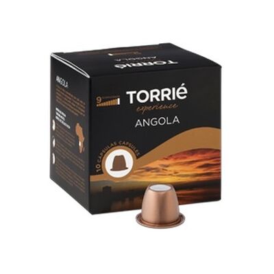 Torrie - Angola - Avellana - Cacao - Cápsulas de café Torrie - Angola - Avellana - Cacao - Cápsulas de café