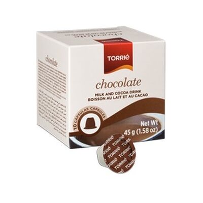 Torrie - Chocolate - Nespresso Compatible - 10 Pods - Café Pods Torrie - Chocolate - Nespresso Compatible - 10 Pods - Café Pods