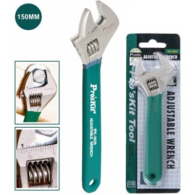 Llave Ajustable 6" (Blister) - Proskit Llave Ajustable 6" (Blister) - Proskit