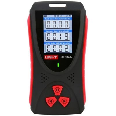 UNI-TREND UT 334A - Medidor de radiación - Detecta radiación beta, gamma y X UNI-TREND UT 334A - Medidor de radiación - Detecta radiación beta, gamma y X