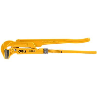 Llave para tubos sueca EDL105140 (Amarillo) - DELI Llave para tubos sueca EDL105140 (Amarillo) - DELI