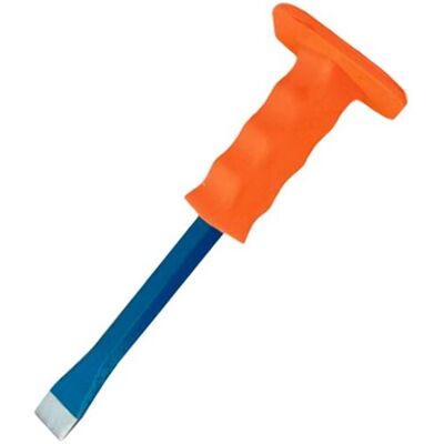 Cincel plano (16 x 350 mm) con mango protector - BLIM Cincel plano (16 x 350 mm) con mango protector - BLIM