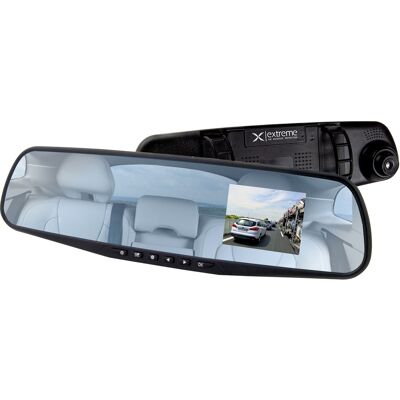 ESPERANZA Espejo retrovisor con cámara de grabación (LCD de 2,4") - EXTREME ESPERANZA Espejo retrovisor con cámara de grabación (LCD de 2,4") - EXTREME