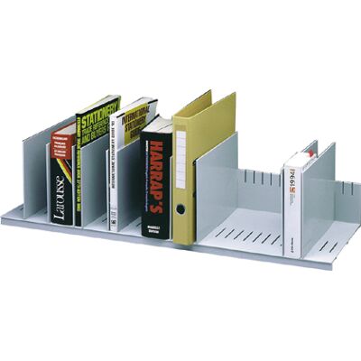 Organizador de armario Paperflow gris con 10 compartimentos ajustables 802x275x210 mm Organizador de armario Paperflow gris con 10 compartimentos ajustables 802x275x210 mm
