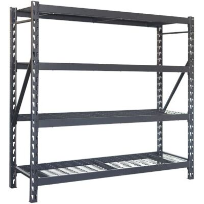 Estantería Industrial Metálica 195x183x61cm (Negra) - BLIM Estantería Industrial Metálica 195x183x61cm (Negra) - BLIM