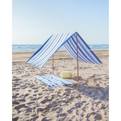 Toldo de Playa (Azul) - FLAMINGUEO Toldo de Playa (Azul) - FLAMINGUEO