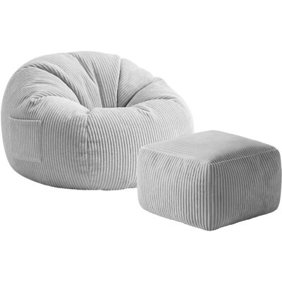 Puf para bebé Comfy 3.0 (Gris) - MARK ADLER Puf para bebé Comfy 3.0 (Gris) - MARK ADLER