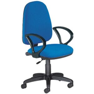 Silla Rocada con Reposabrazos Color Azul Diámetro Base 610 mm Respaldo 490x420 mm Silla Rocada con Reposabrazos Color Azul Diámetro Base 610 mm Respaldo 490x420 mm