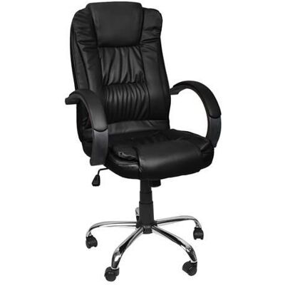 Silla de oficina Viking Choice - negro cromo - giratoria - ajustable - Silla de oficina Silla de oficina Viking Choice - negro cromo - giratoria - ajustable - Silla de oficina