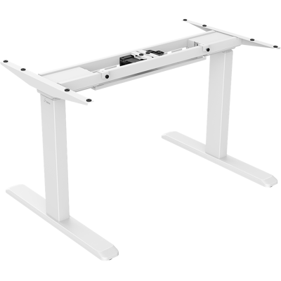 Estructura Regulable para Escritorio de Oficina con Doble Motor y 3 Segmentos (Blanco) - PHOENIX Estructura Regulable para Escritorio de Oficina con Doble Motor y 3 Segmentos (Blanco) - PHOENIX