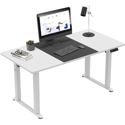 Mesa elevable eléctrica Leader 9.3 160 cm (blanco) - MARK ADLER Mesa elevable eléctrica Leader 9.3 160 cm (blanco) - MARK ADLER