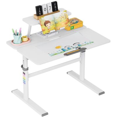 Mesa infantil ajustable Study 3.7 90 cm (Gris) - MARK ADLER Mesa infantil ajustable Study 3.7 90 cm (Gris) - MARK ADLER